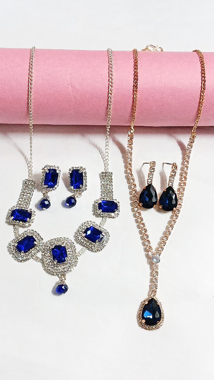 Royal Sapphire Elegance Jewelry Set